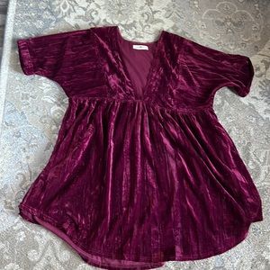 Velvet dress from Natural Life